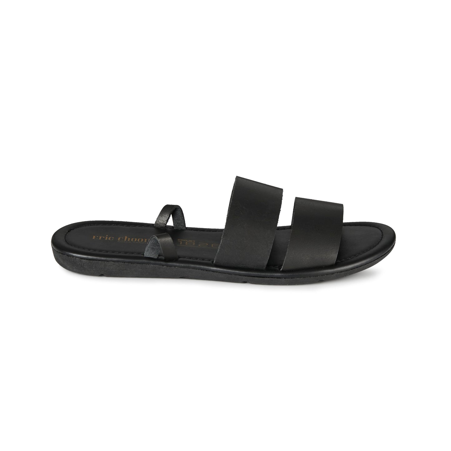 PROJET1826 X ERIC CHOONG EAMON MULE LEATHER SANDAL BLACK