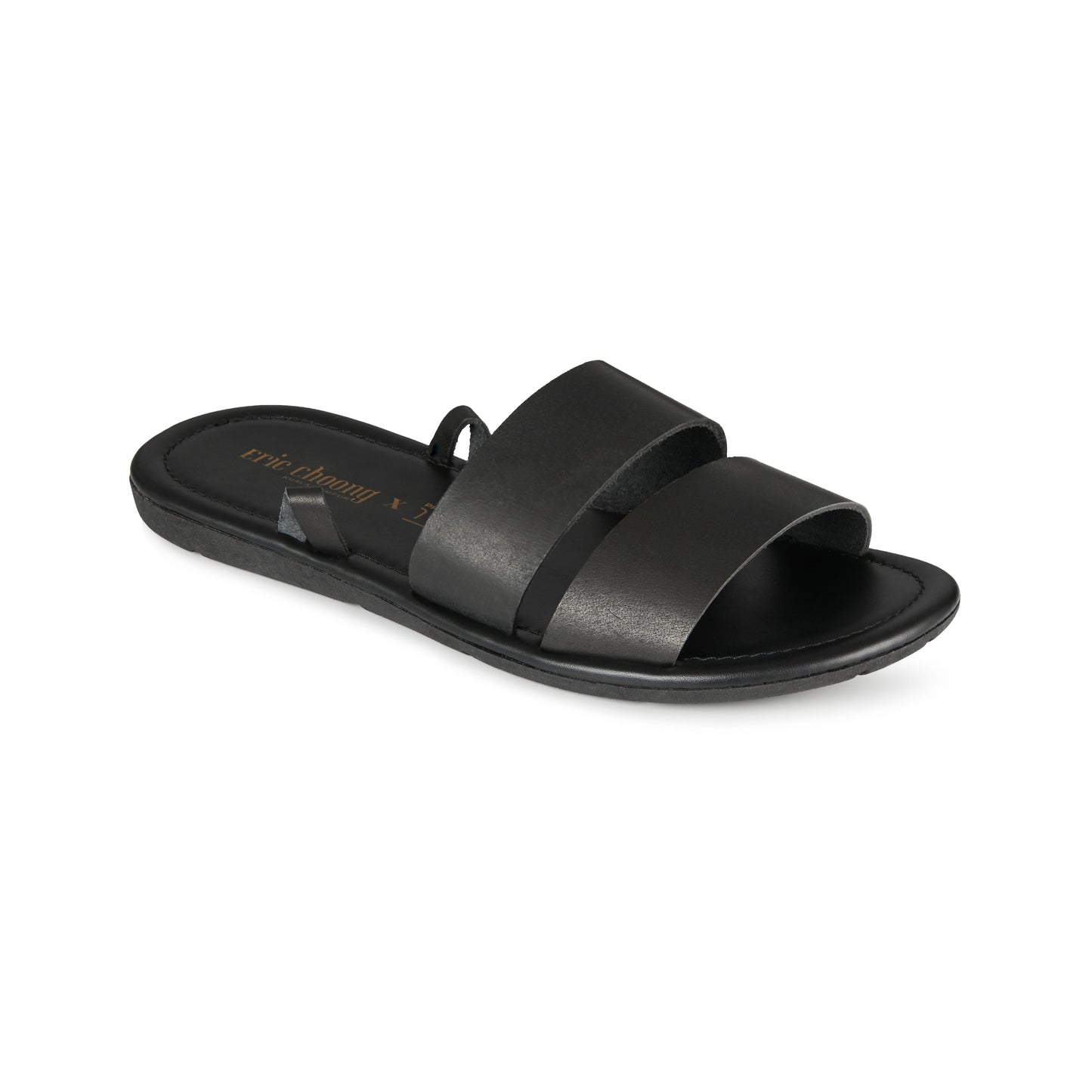 PROJET1826 X ERIC CHOONG EAMON MULE LEATHER SANDAL BLACK