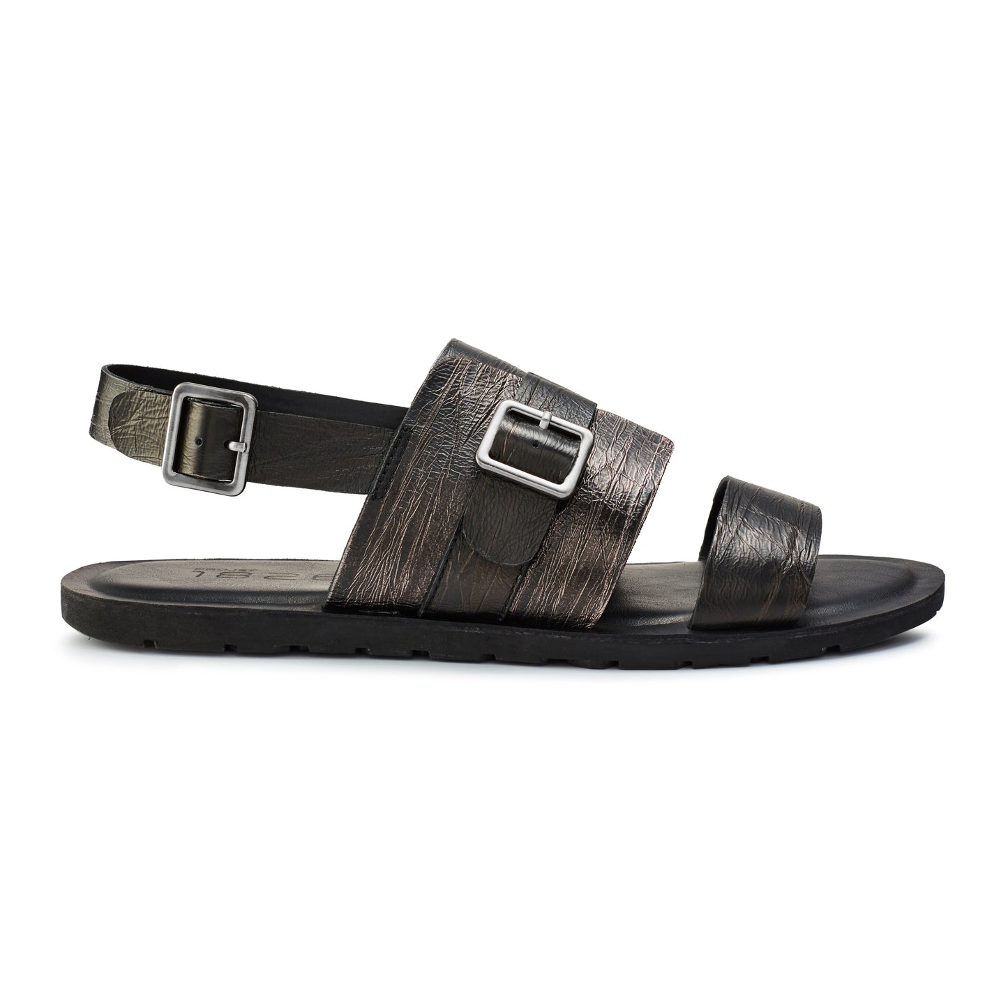 CORTEZ SLING BACK LEATHER SANDAL BLACK