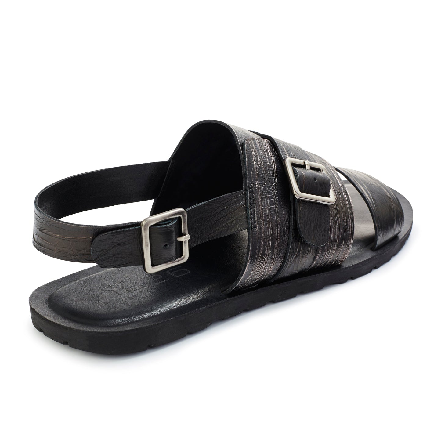 CORTEZ SLING BACK LEATHER SANDAL BLACK