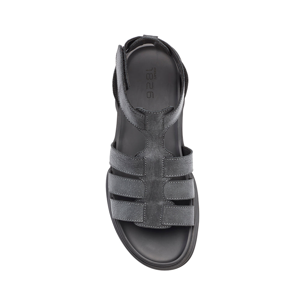 DANTON LEATHER SANDAL GREY