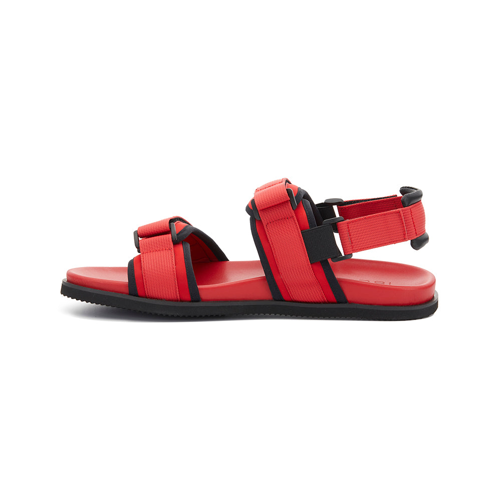 DARL BACK SLING SANDAL RED