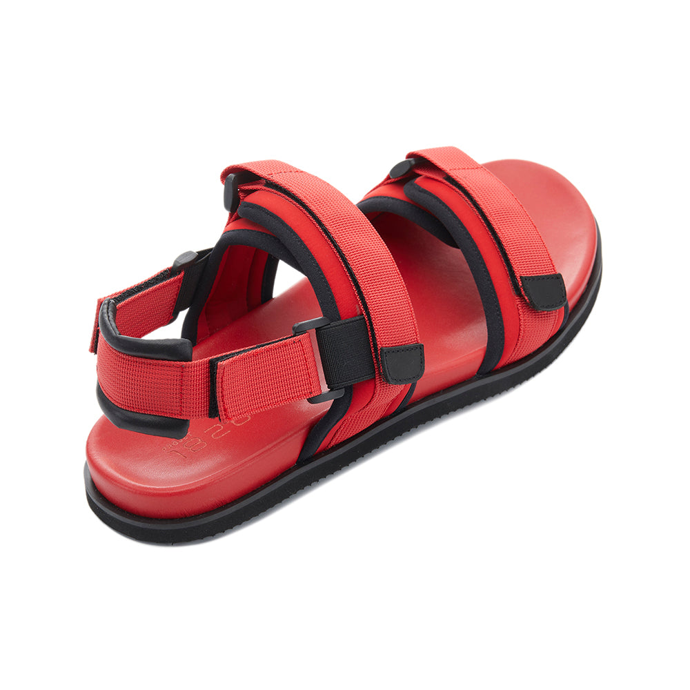 DARL BACK SLING SANDAL RED