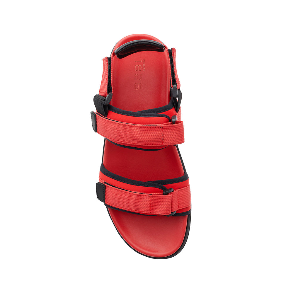 DARL BACK SLING SANDAL RED