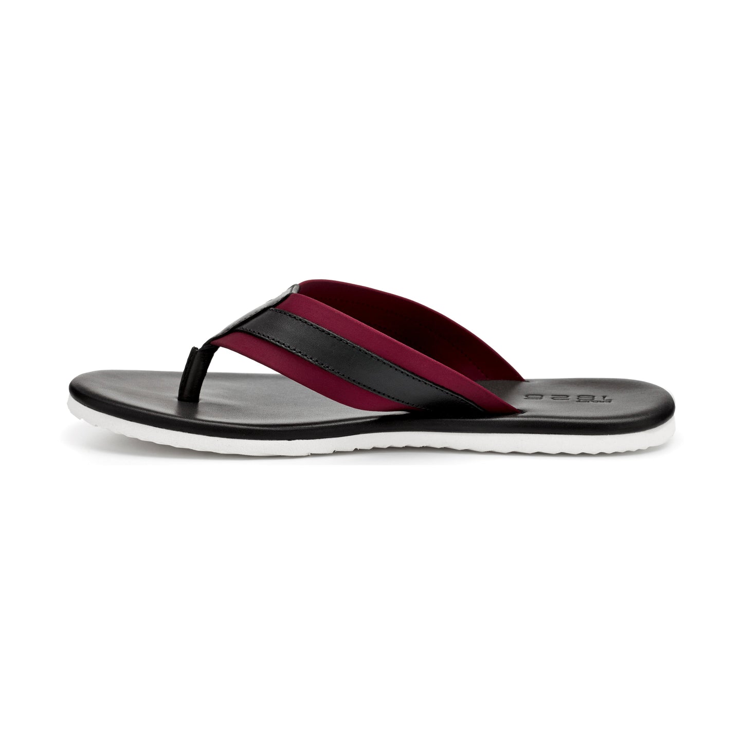 ARSEN THONG LEATHER SANDALS RED