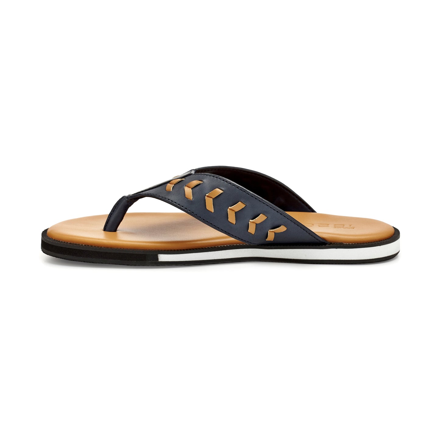 ACHEH THONG LEATHER SANDALS BLUE