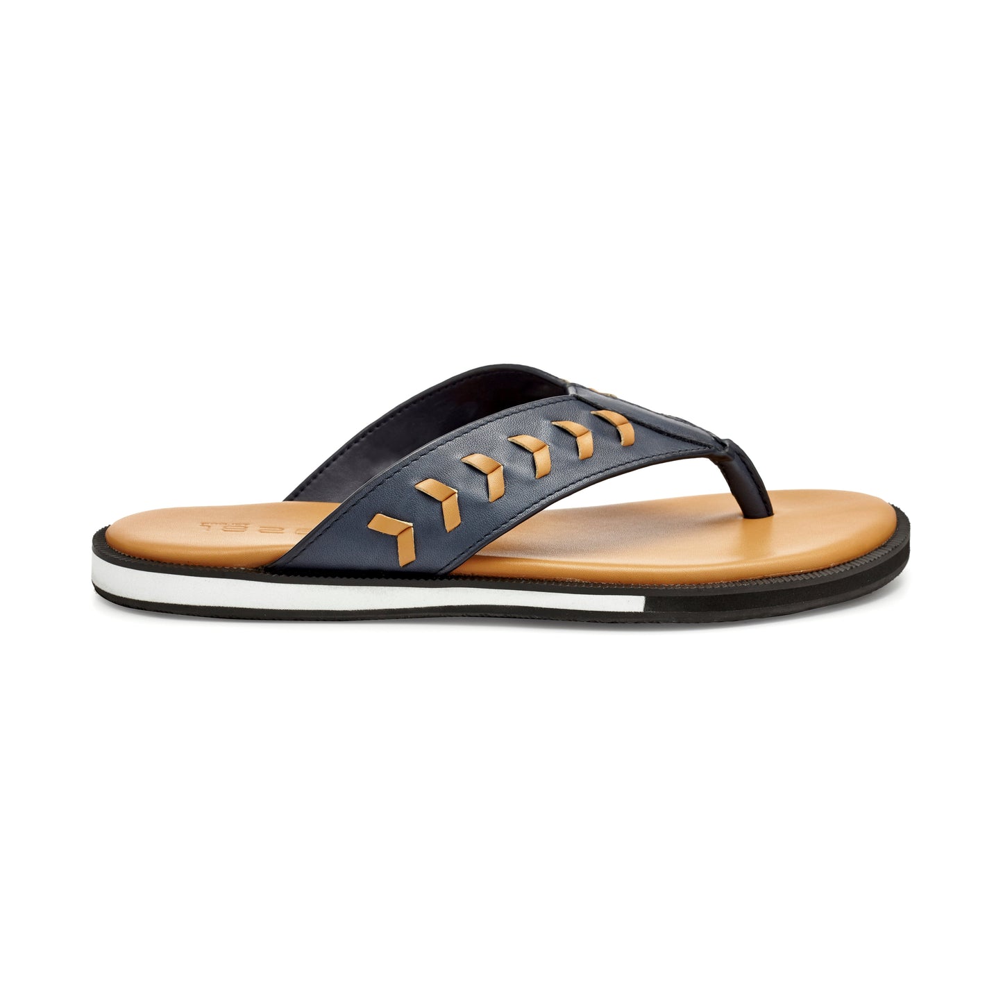 ACHEH THONG LEATHER SANDALS BLUE