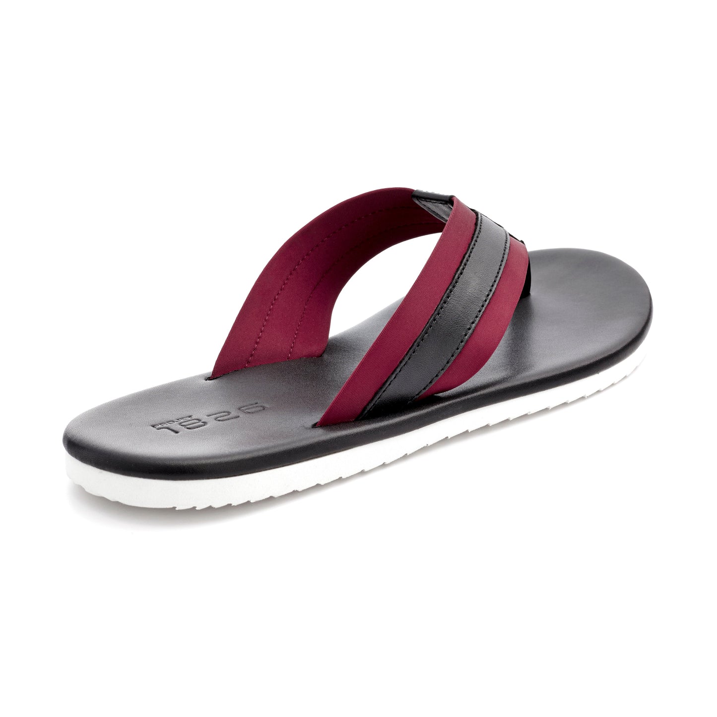 ARSEN THONG LEATHER SANDALS RED