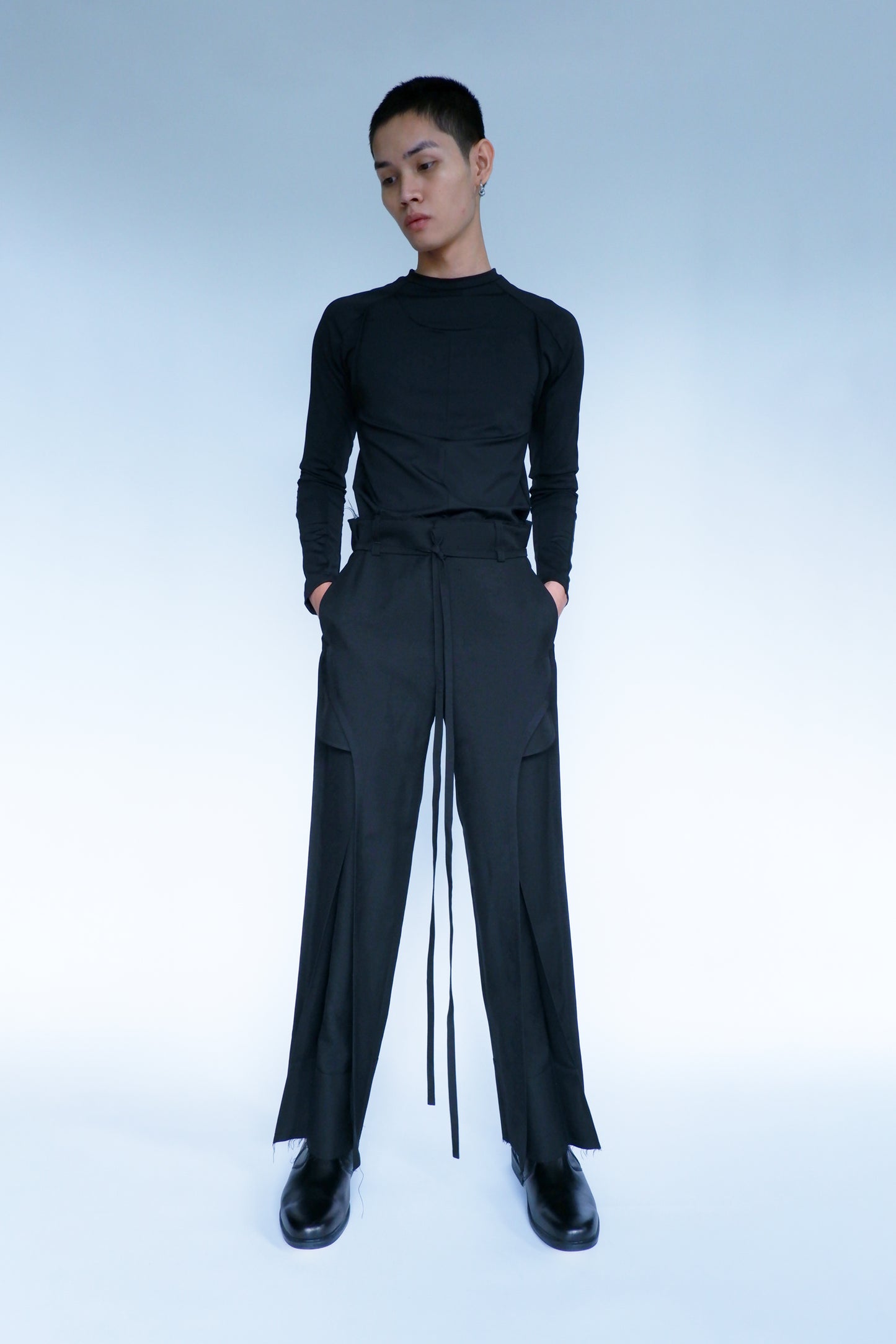 Exposed Tailored Trousers