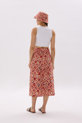 Soraya Skirt - Tile Impression