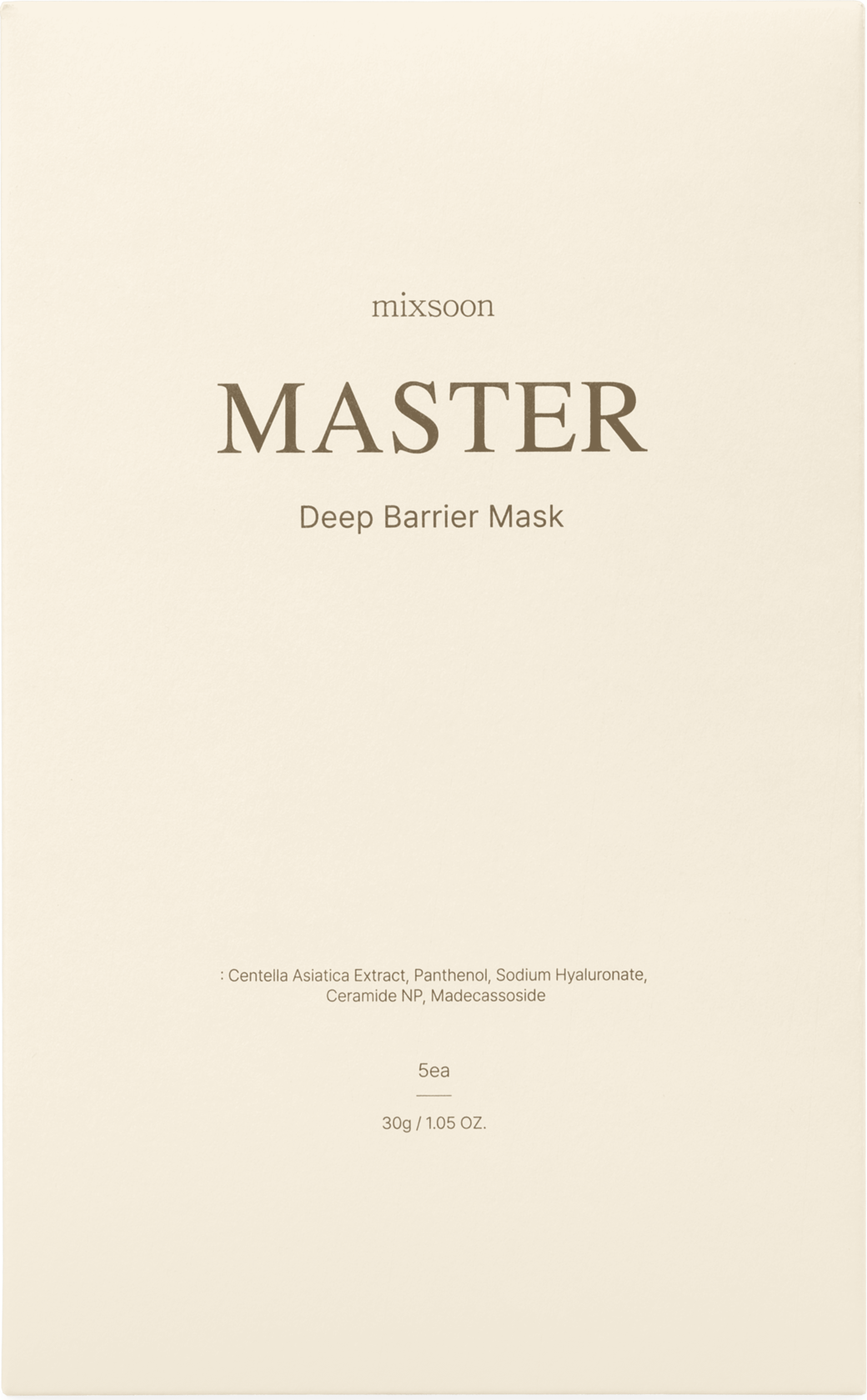 Master Deep Barrier Mask 30G 5EA